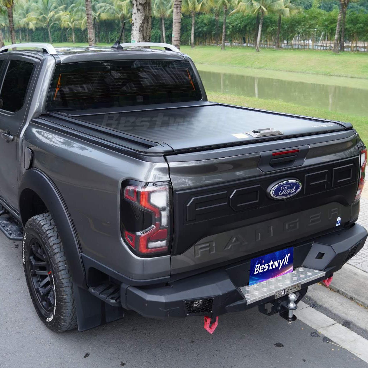 Manual Truck Bed Cover For Ford Ranger Xlt Nk81