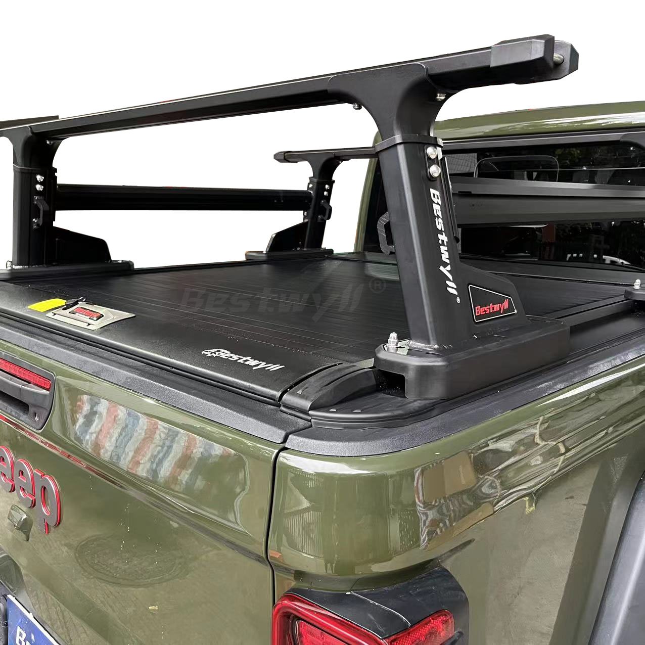Manual Retractable Tonneau Cover For Jeep Gladiator Jt 5' K59
