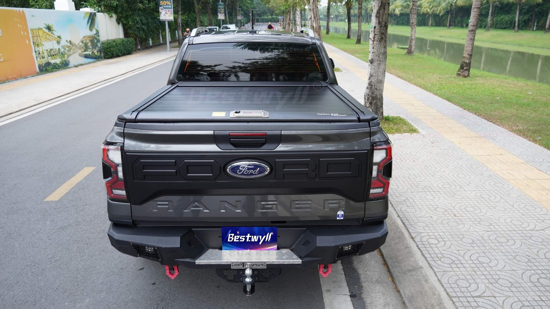 Manual Truck Bed Cover For Ford Ranger Xlt Nk81