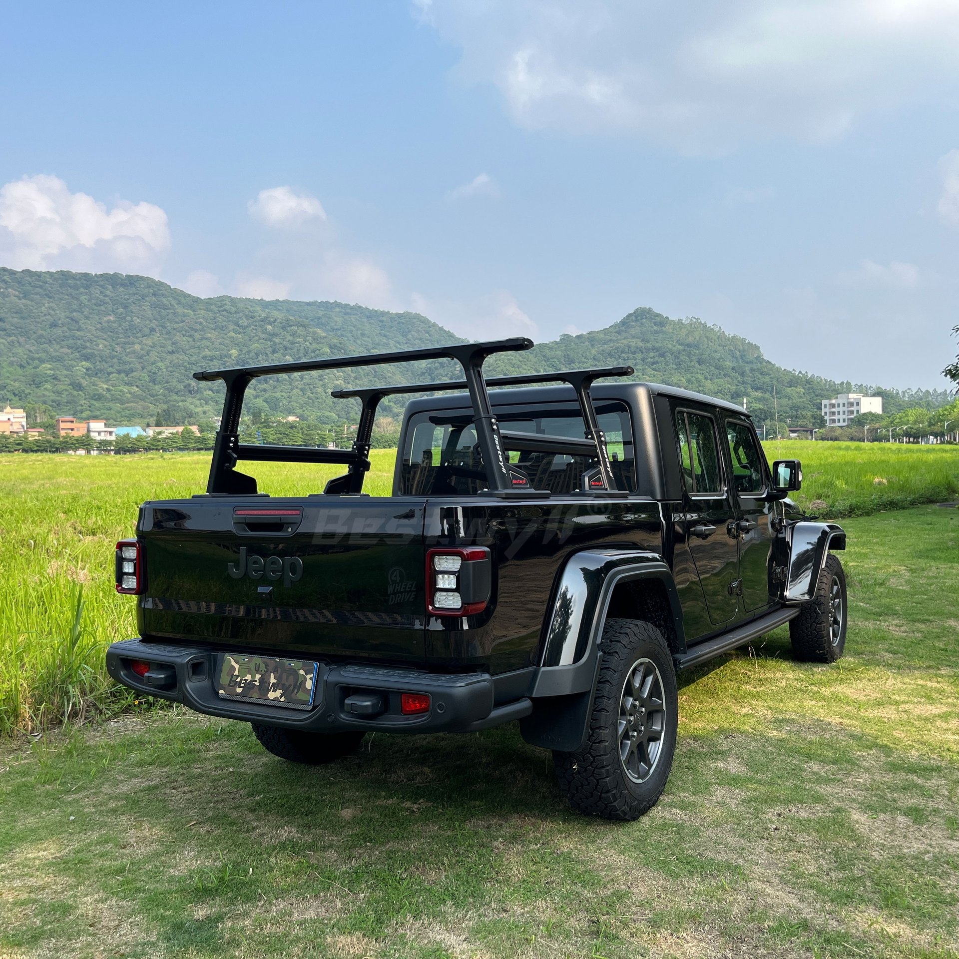 Pick Up Truck Bed Rack For Jeep Gladiator