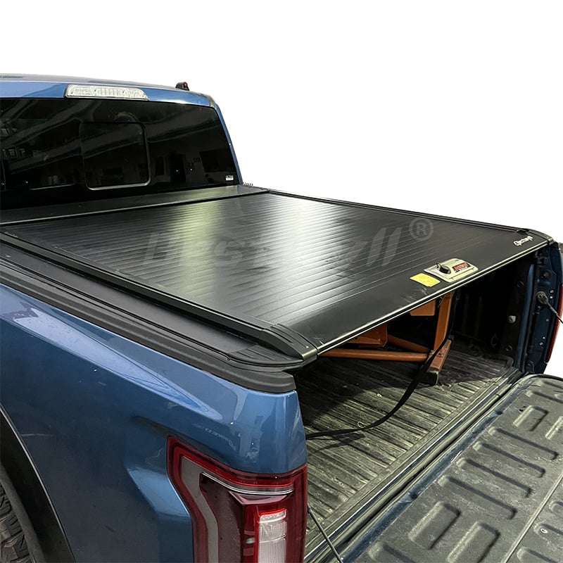 Manual Retractable Tonneau Cover For Ford F150 Raptor K22