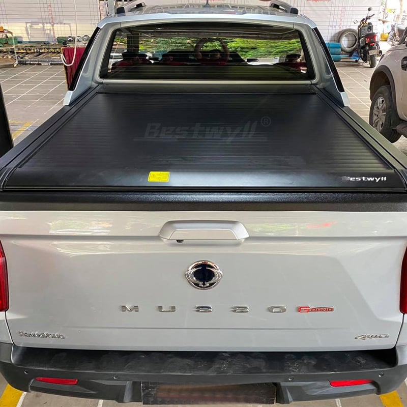 Electric Tonneau Cover For Ssangyong Rexton Sport Long Bed Musso Grand E-K25