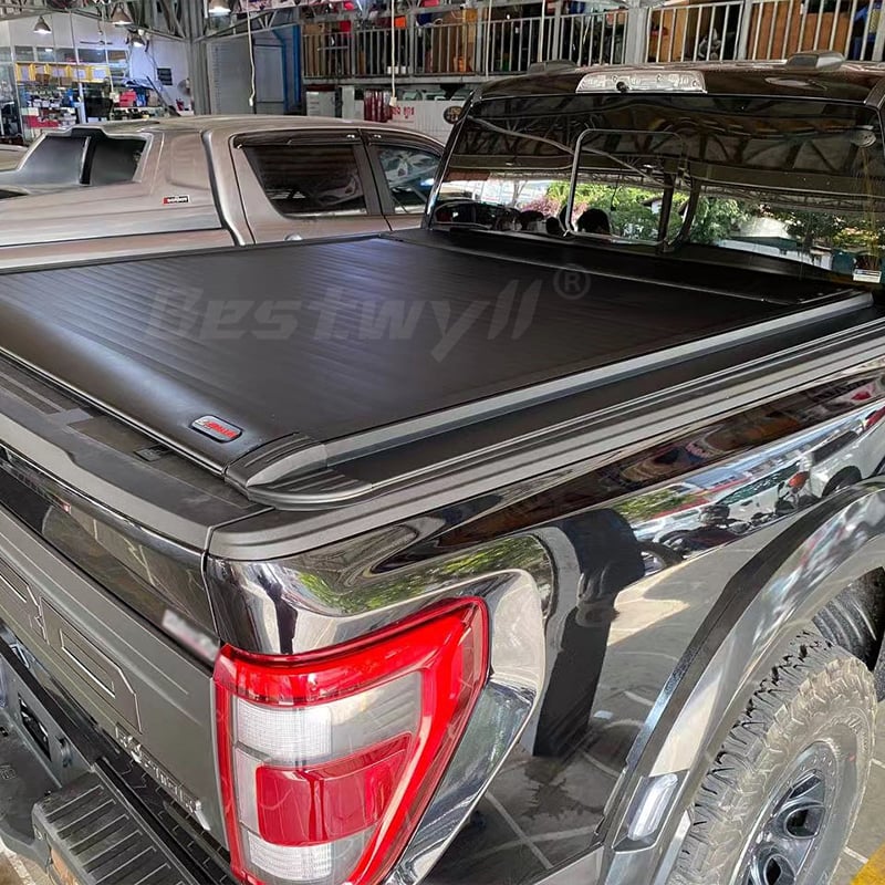 Electric Retractable Tonneau Cover For Ford F150 Raptor E-K22